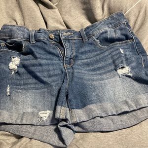 Jean shorts